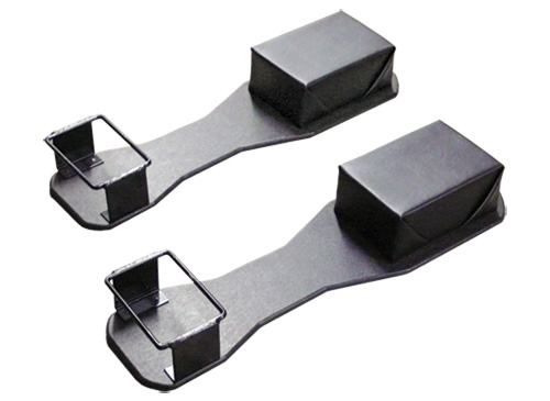 A pair of knee boards