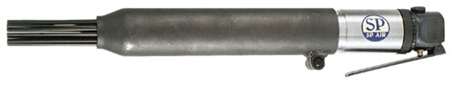 A straight air tool with a metal body and a nozzle, labeled 'SP Air'.